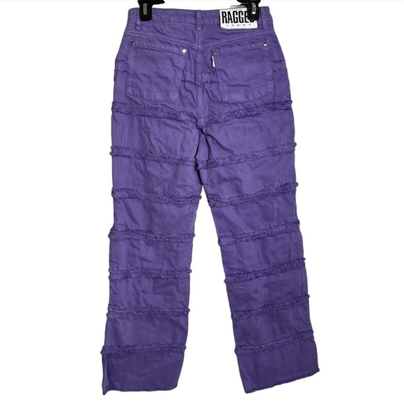 The Ragged Priest Jeans Purple Crook Distressed Denim Size 28 Dolls Kill - Picture 4 of 8